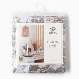 Скатерть «Этель» Classic, 149×220 см, 100% хлопок, рогожка 186 г/м²
