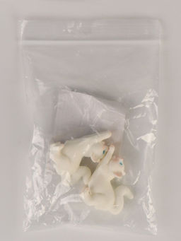 Миниатюра кукольная «Игривый котик», набор 2 шт., размер 1 шт. — 2 × 3,5 × 3 см