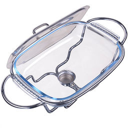 20880 Фондюшница 1,5 л нерж с 1 свечой MB (х4) - Mayer&boch фото 3