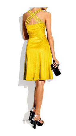 Коктельное платье, желтое - Heine фото 3