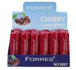 FARRES /5097/ Помада гигиеническая проявляющаяся "Cherry" (Вишня) (сп-24шт)