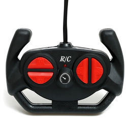 Гоночная машина на радиоуправлении, работает от батареек, цвет сине-чёрный - Автоград фото 5