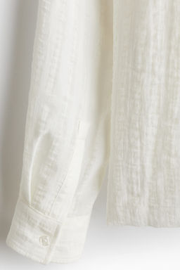 Camisa resort en tejido jacquard Regular Fit - H&m фото 2
