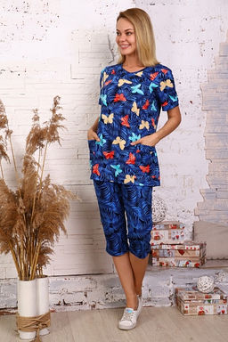 Костюм дачный с бриджами (740-1) - Плиона фото 4