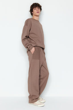 TRENDYOL MAN Vizon Oversize/Genis Kesim Cebi Dokulu Kumas Detayl? Ac?k Paca Esofman Alt? TMNAW24EA00025 - Trendyolmilla фото 9