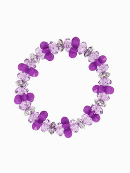 Цена за 2 шт. Браслет детский «Выбражулька» карусель, фиолетовый