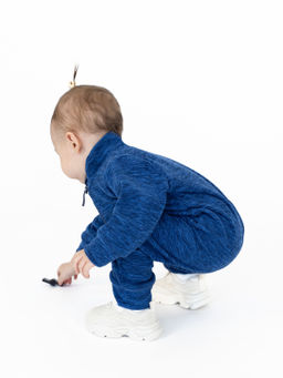 Комбинезон детский флисовый василек