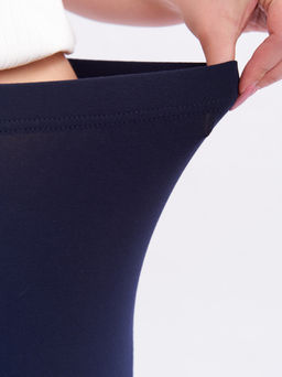 Леггинсы с кружевом LL12939DBL05