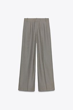 WIDE-LEG TROUSERS WITH DARTS - Zara фото 7