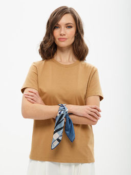Платок жен. шелк 53х53 SS03-8338-11 - Eleganzza фото 3
