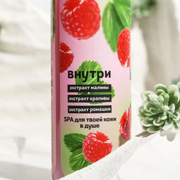 Гель для душа Super Food Малина и зелень 350 мл - Beauty fox фото 2