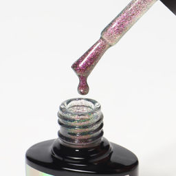 Гель лак для ногтей, Chameleon, 3-х фазный, 8мл, LED/UV, цвет тёмно-зелёный/малиновый (03)