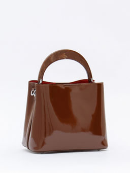 Сумка 2306-2Y brown coffee Polina&Eiterou