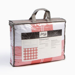 Покрывало LoveLife 1,5 сп Square 150*2105см, микрофайбер, 100% п/э  фото 4