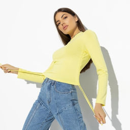 Лонгслив Акцентная штучка (juicy lemon) - Charutti фото 6