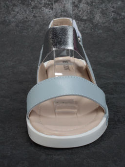 08-PED77-4 BLUE/GRAY Босоножки женские (натуральная кожа) - No name фото 9