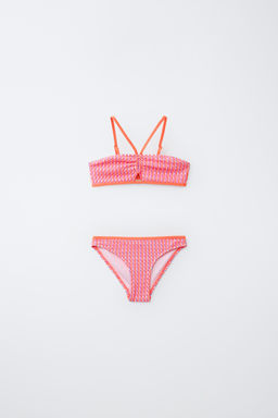6-14 A?OS/ BIKINI TEXTURA / Rosa fl?or