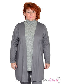 Кардиган Модель №1406 размеры 44-84 - Plusmoda фото 2