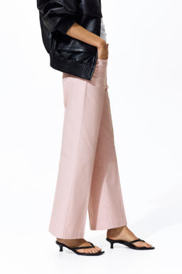 Pantal?n bootcut en lona de algod?n - H&m фото 8