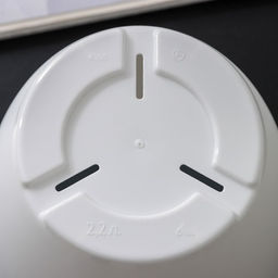 Цена за 2 шт. Горшок для цветов с поддоном «Альтернатива. Афина», 2.2 л, пластиковый, белый