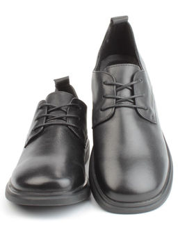 03-DYL59-1 BLACK Полуботинки женские (натуральная кожа) - Фабричный китай фото 7