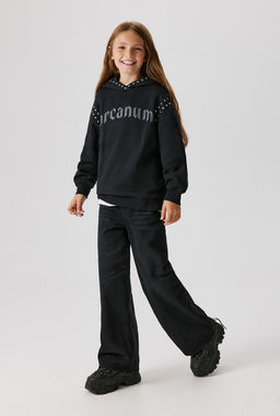 ACOOLA / Джемпер детский для девочек Nola черный фото 5