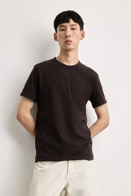 Camiseta de algodon Slim Fit