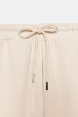 PANTAL?N INTERLOCK EFECTO LAVADO / Crudo - Zara фото 9
