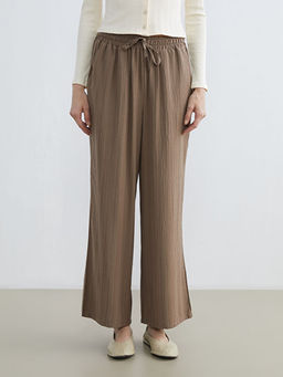 Beli Lastikli Dokulu Kad?n Pantolon