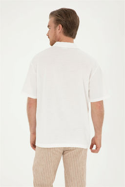 U. S. Polo Assn / Мужская футболка цвета экрю - U.s. polo assn фото 5