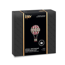 Klart набор для вышивания 10-517 Брошь. Винтажный воздушный шар 3.5 х 5.5 см