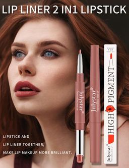 Помада-карандаш 2 в 1  М 07 - Julystar фото 2