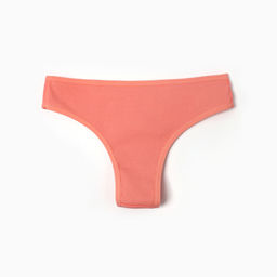 Трусы женские бразильяна MiNiMi, цвет лососёвый, размер 48 (L)