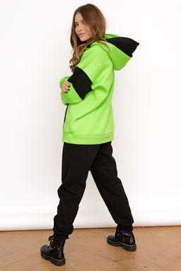 Костюм Лайм (черный/лайм) К11-47 - Николь фото 6