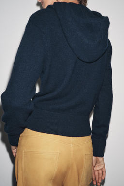 100% WOOL HOODIE - Zara фото 3