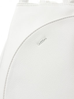 LACCOMA рюкзак Кэрри-белый эко кожа хлопок