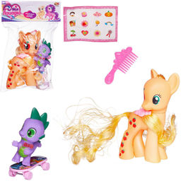 Игровой набор Abtoys Моя лошадка Пони с малышом дракончиком  фото 2