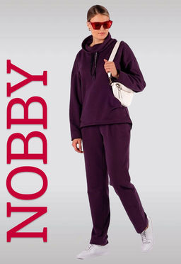 NOBBY, Женские брюки 921К-214/4 (черничный футер)