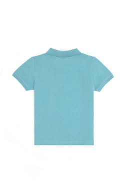 Футболка-поло U.S. Polo Assn базовая мятная хлопок  фото 5