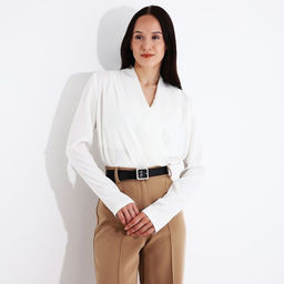 Ремень женский, ширина 2.8 см, винт, пряжка металл, цвет чёрный - Simaland фото 3