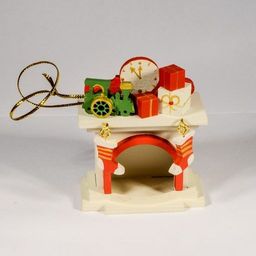 Новогодняя елочная игрушка: Камин 1013 P - Idh фото 3