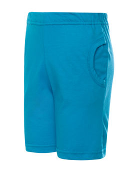 Детские шорты бирюзовые (голубые) 403 (140, 72)