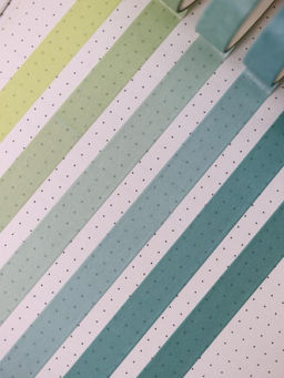 Набор декоративного скотча "Classic colored", green