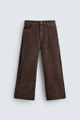 PANTAL?N RELAXED FIT PANA / Marr?n - Zara фото 7