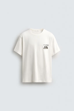 VINYL PRINT T-SHIRT - Zara фото 7