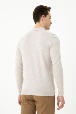 U. S. Polo Assn Мужской свитер из каменного меланжа - U.s. polo assn фото 19