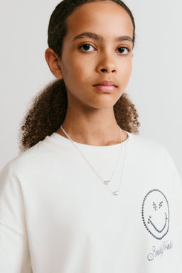 Camiseta estampada de algod?n - H&m фото 9