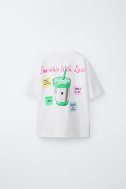 CAMISETA ESTAMPADO / Blanco