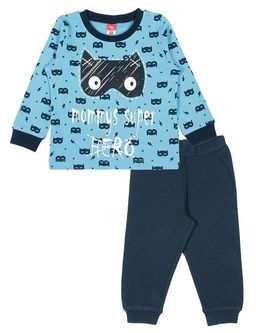 CRB wear/CAK 5393 Пижама для мальчика, голубой/Ex.Cherubino