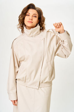 Куртка Anastasia Mak 1322 бежево-жемчужный